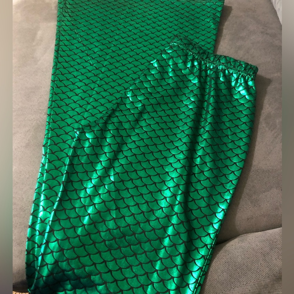 Adult mermaid flair pants